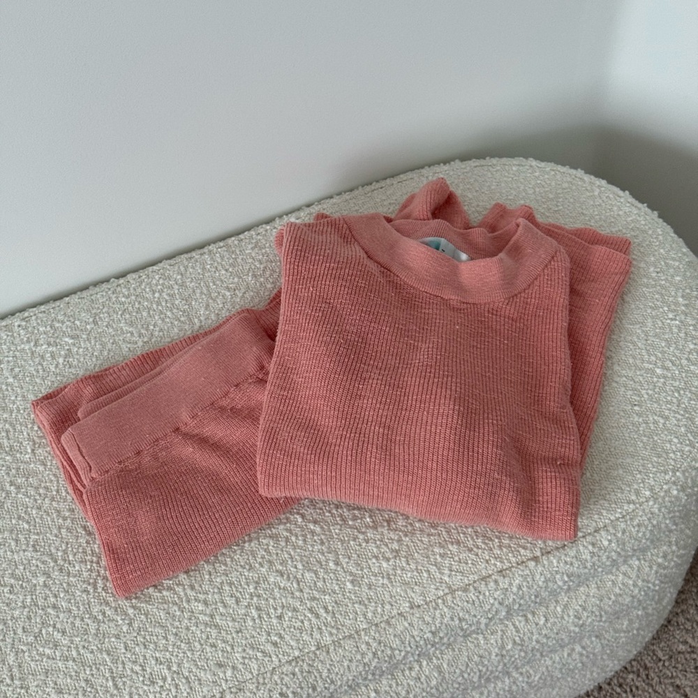 Free People Malibu Surf Set // Size Medium // Color Coral Pink // Gently Used